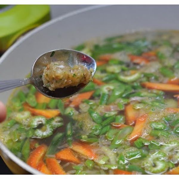 Health in a Bowl - Chicken Meatball and Vegetable Soup gallery photo 7