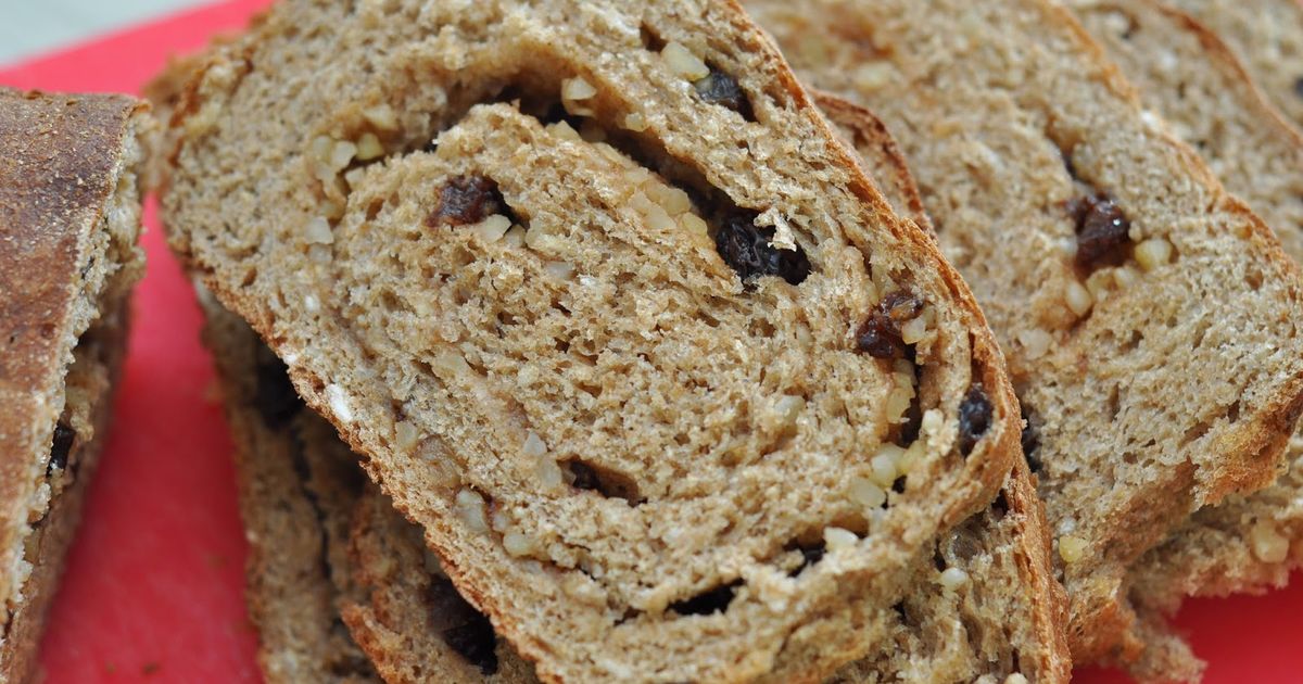 Fruit and Nut Swirl Bread