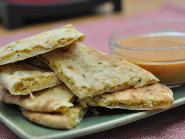 Homemade Naan and Stuffed Kulcha