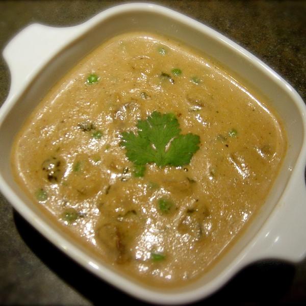 Healthy Mushroom & Peas in Cashew Gravy gallery photo 1