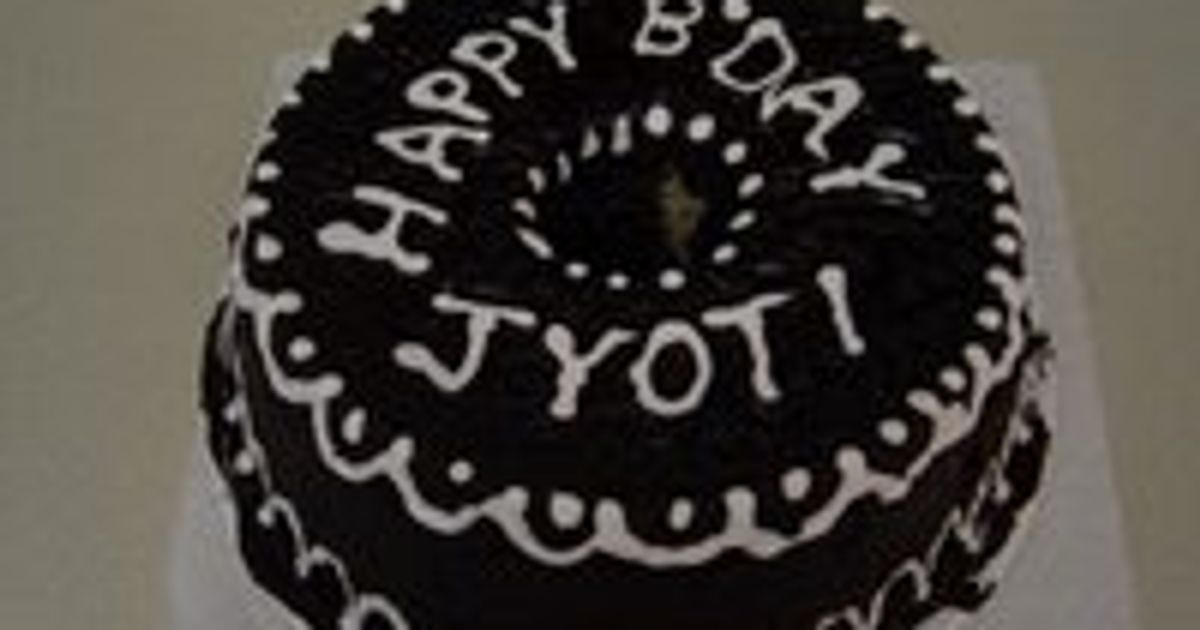 Birthday Delight!!! Marble Chiffon Cake