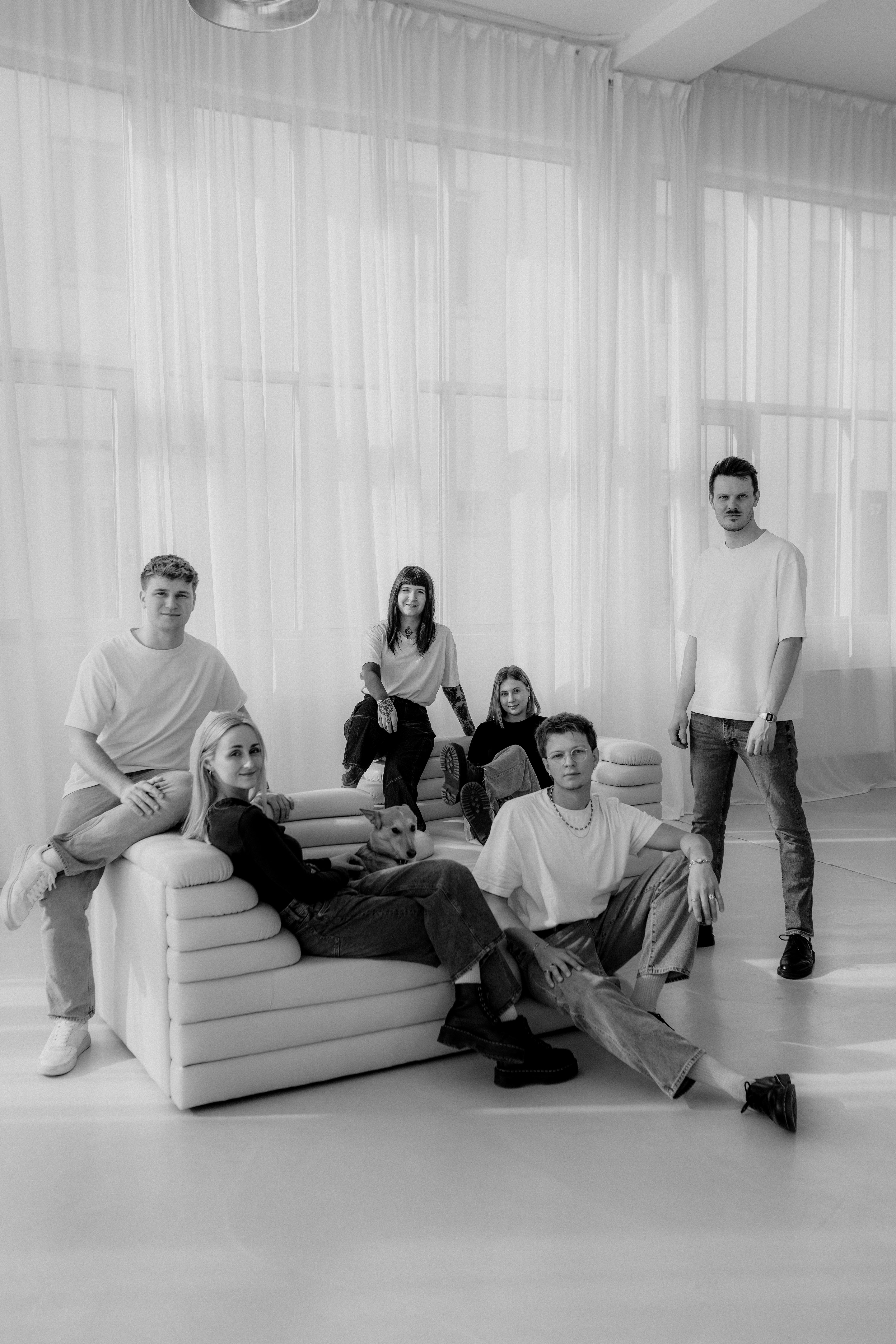 Teamfoto, KURI Studios, Tageslichtstudio Köln