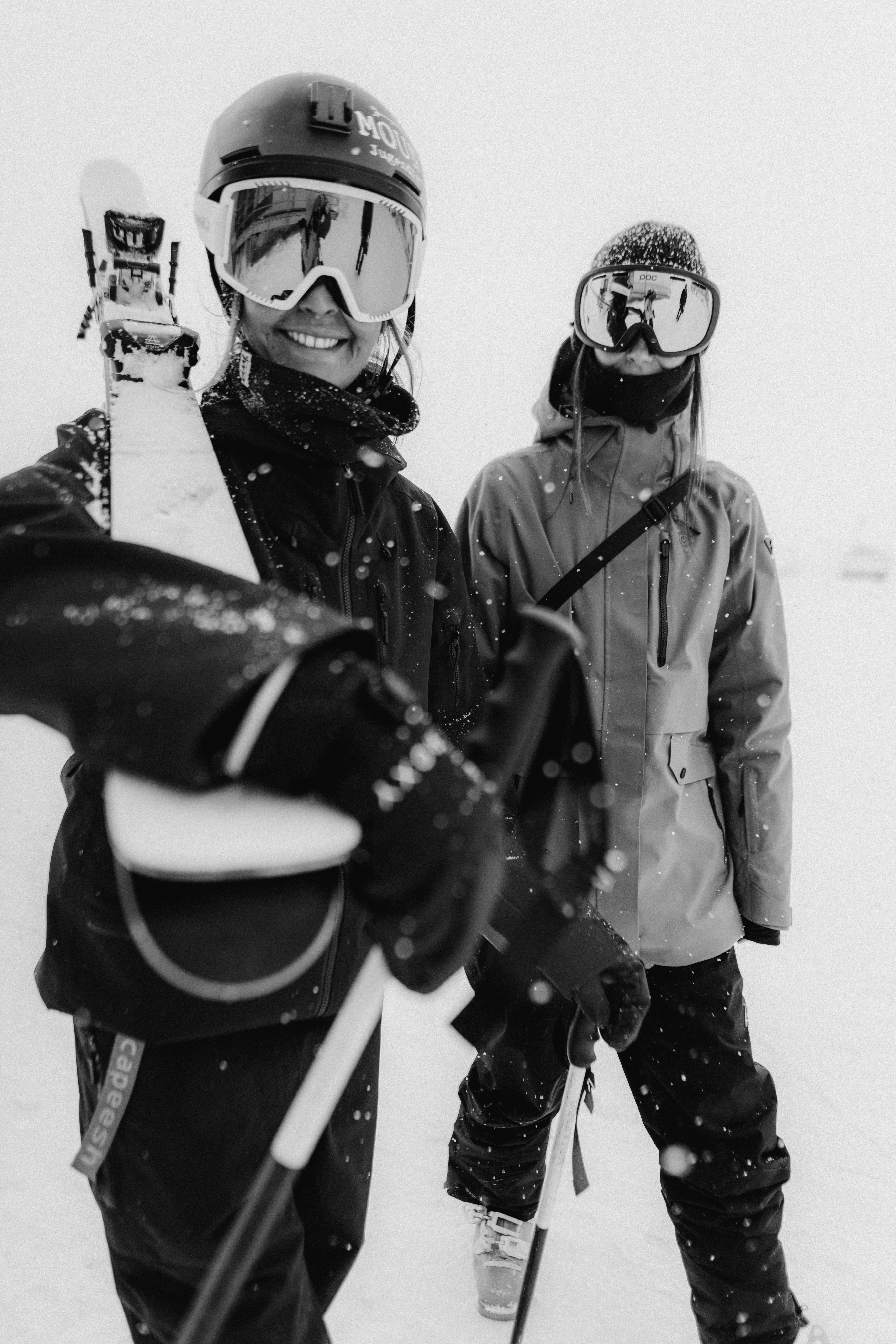 Freestyle-Skifahrerin Sabrina Cakmakli, Danke Coach-Kampagne 2024, Deutsche Sporthilfe, Fotografie