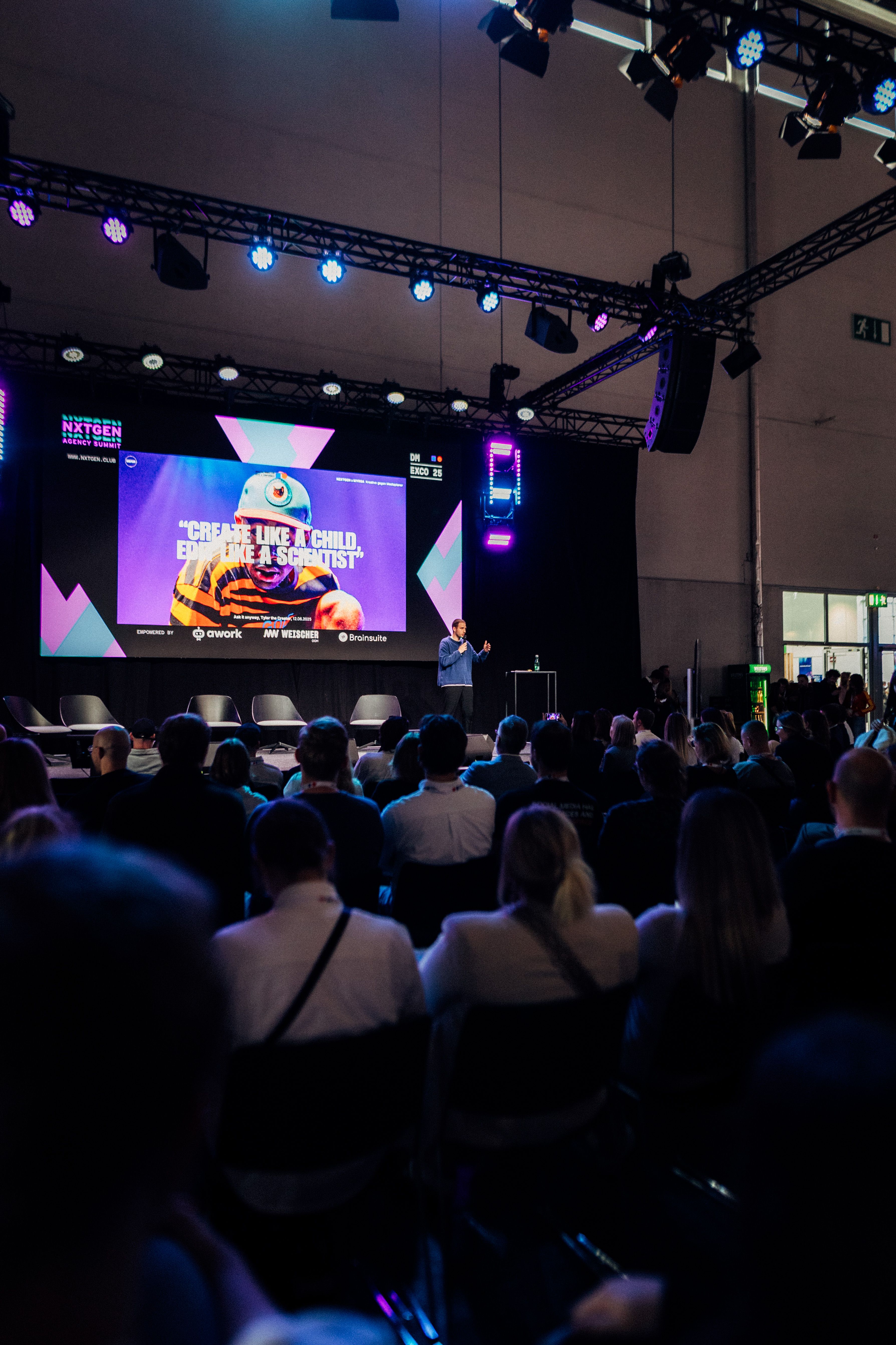 DMEXCO 2025, Speaker, Stage, Janik Keßel, Fotografie, Videoproduktion