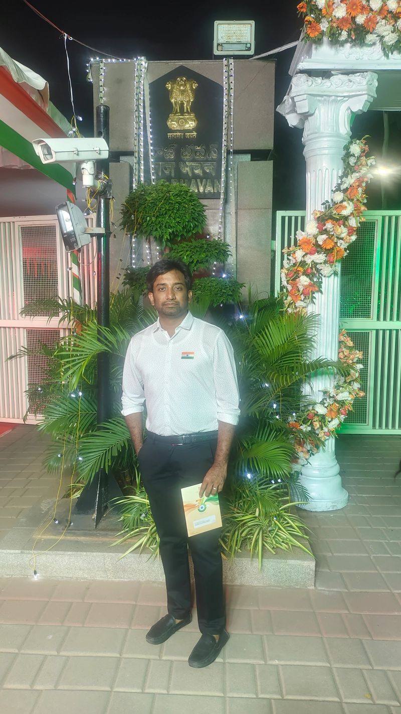 Special invitee to AP Governor's Raj Bhavan "At Home" event