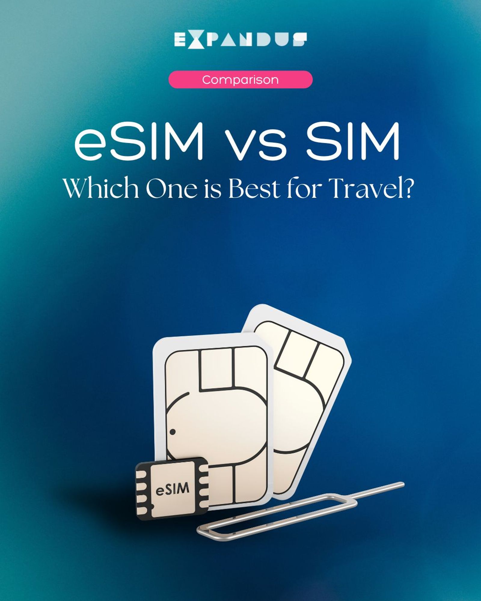 eSIM vs SIM Card: Which One is Best for Travel?