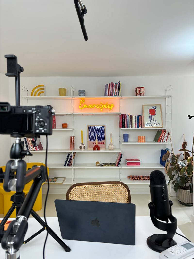 Salle de podcast (vue 2)