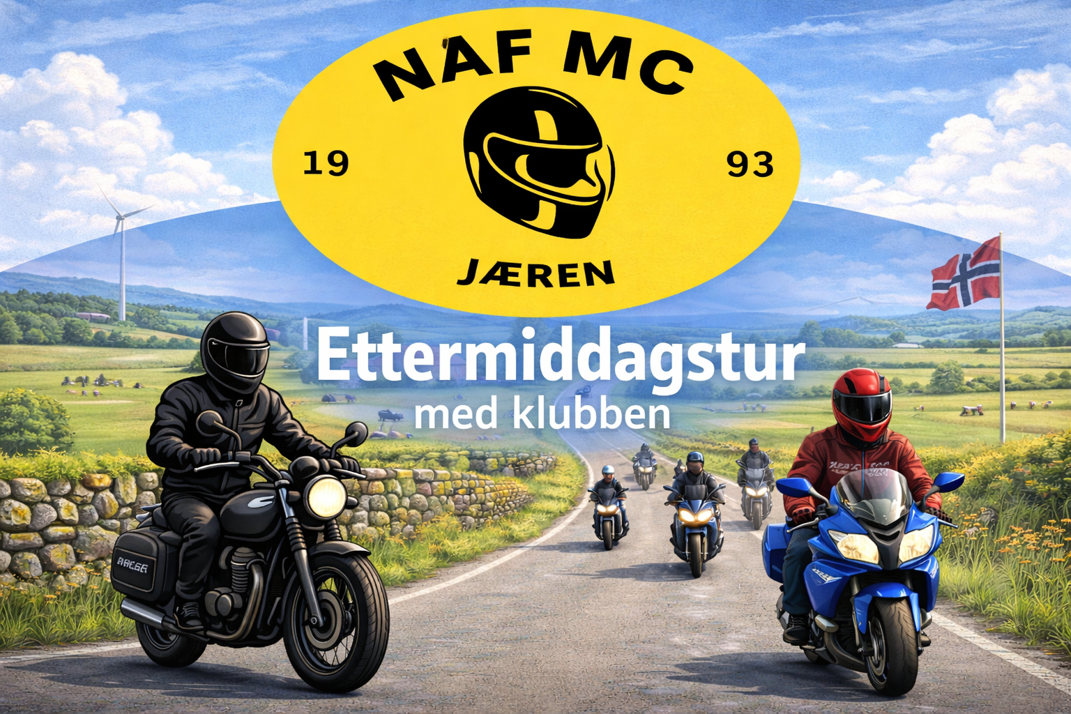 Ettermiddagstur med klubben