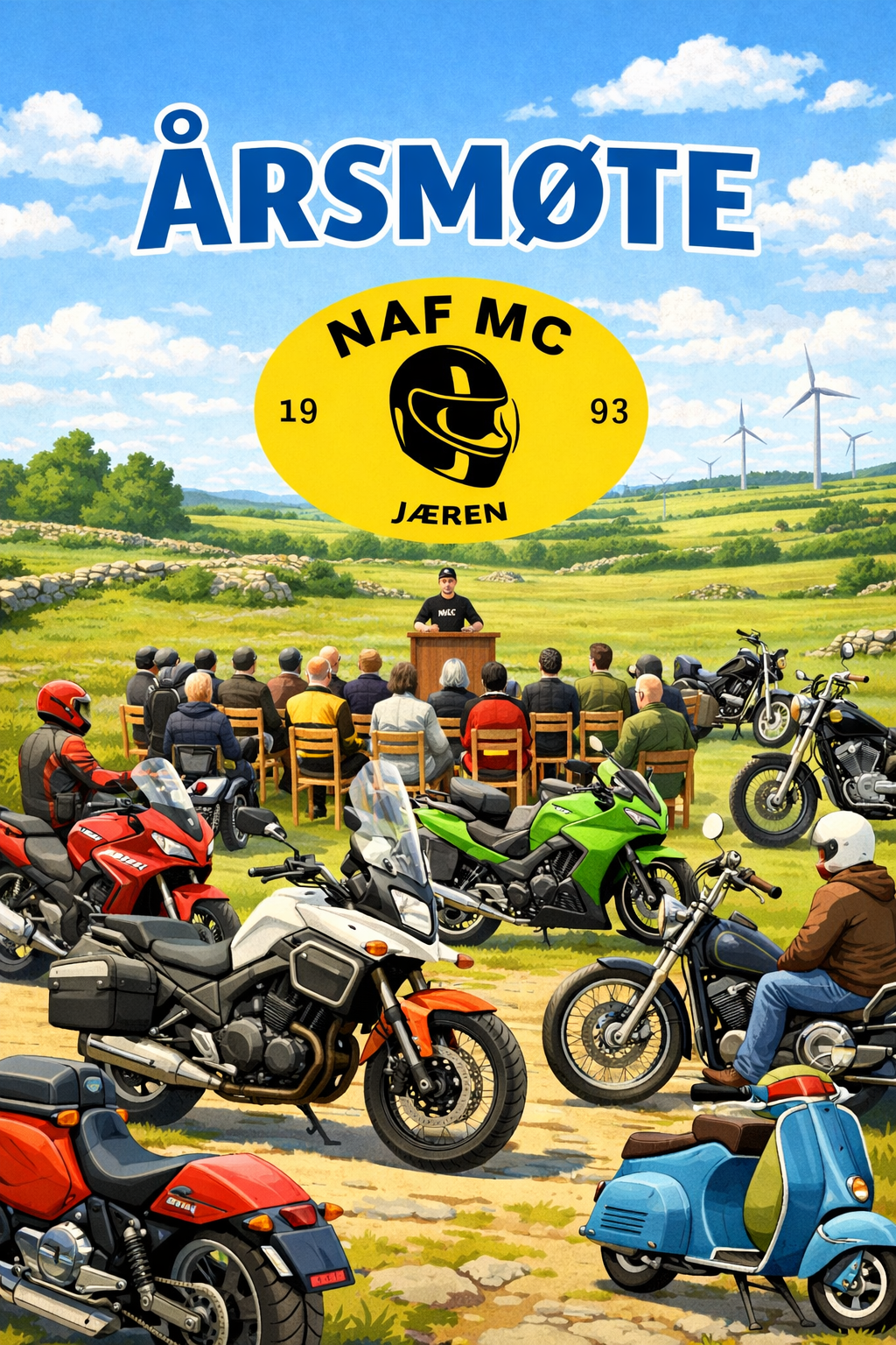 Årsmøte NAF MC Jæren