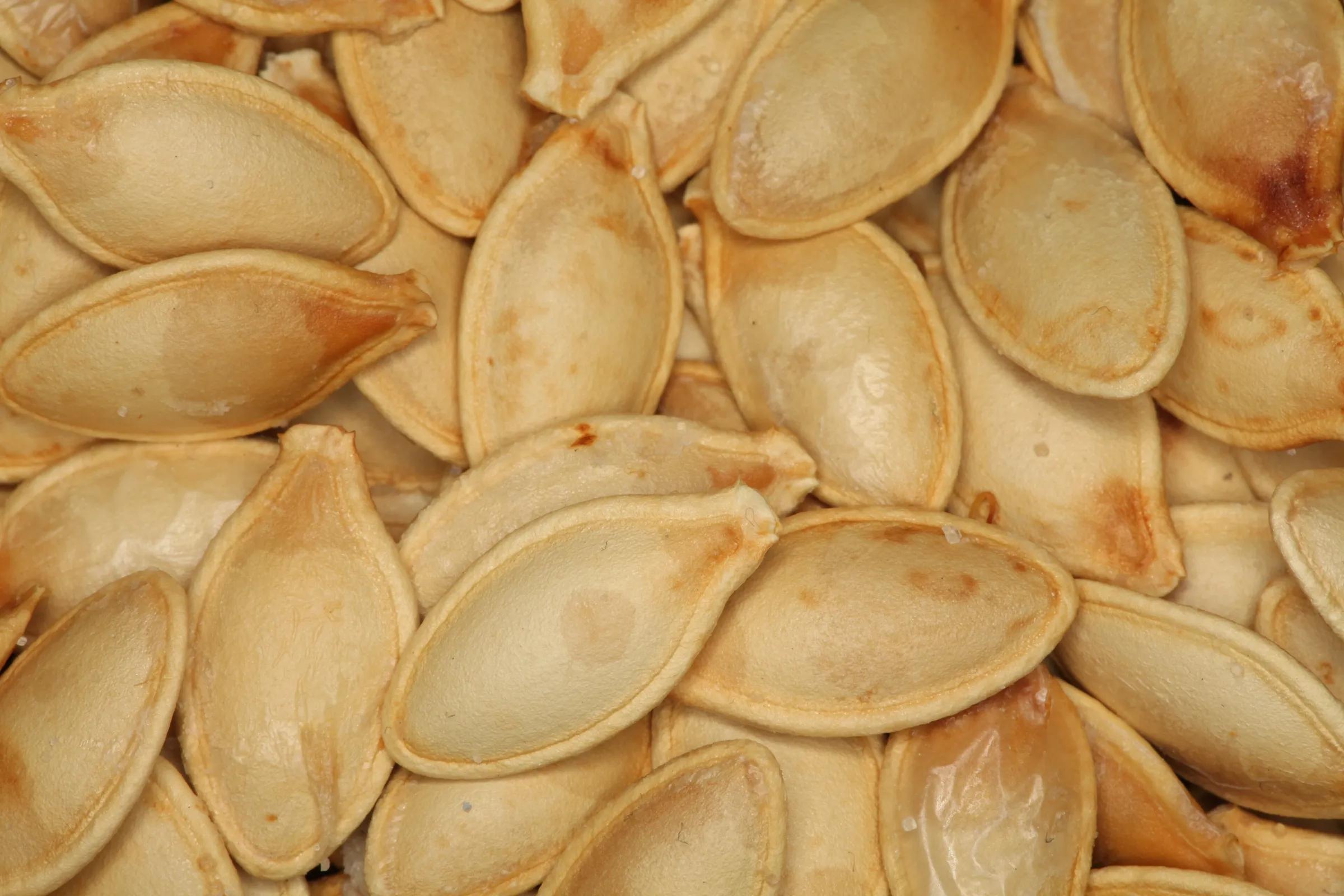 Pestki dyni z bliska