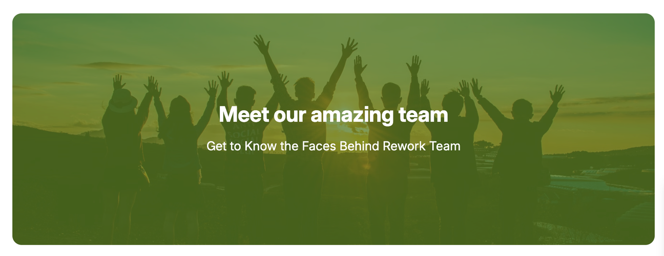 A screenshot of the User Profiles Template for Confluence's title banner