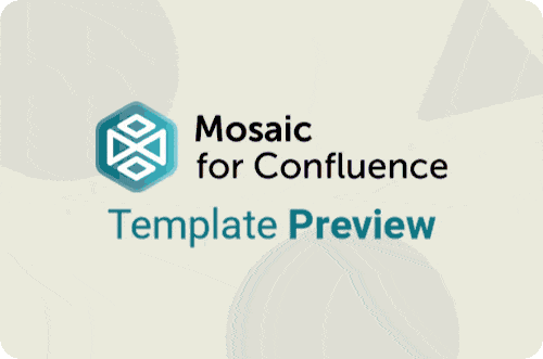 A gif of a user scrolling down the Confluence to-do list template