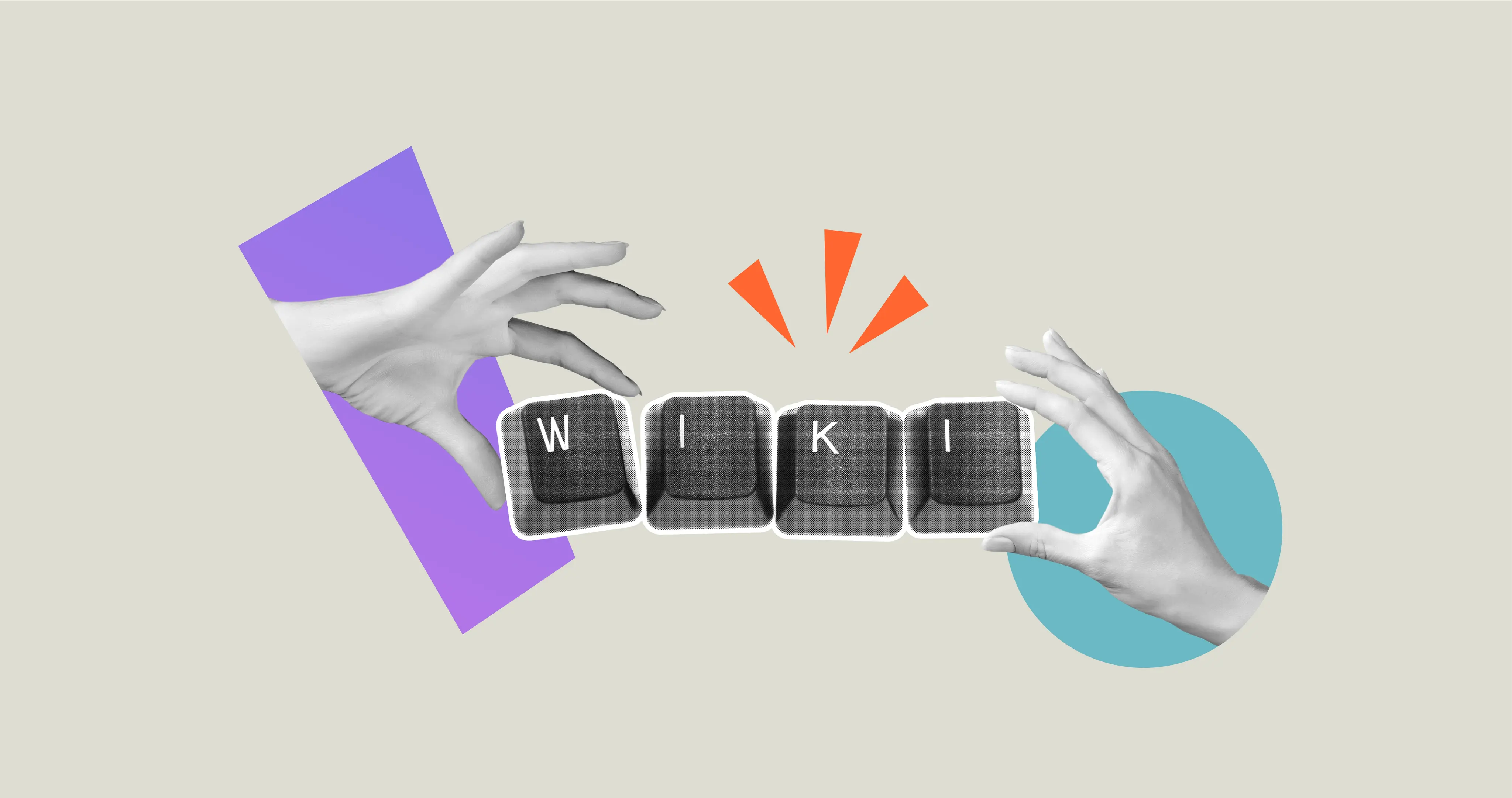 What is a company wiki, and what is it used for?