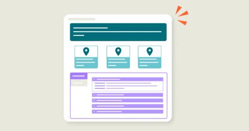 A Confluence events calendar template