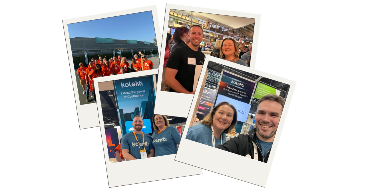 Photo collage of previous Team events