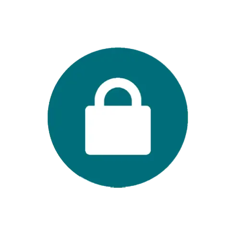 The Private Notes for Trello icon, a padlock in a teal circle