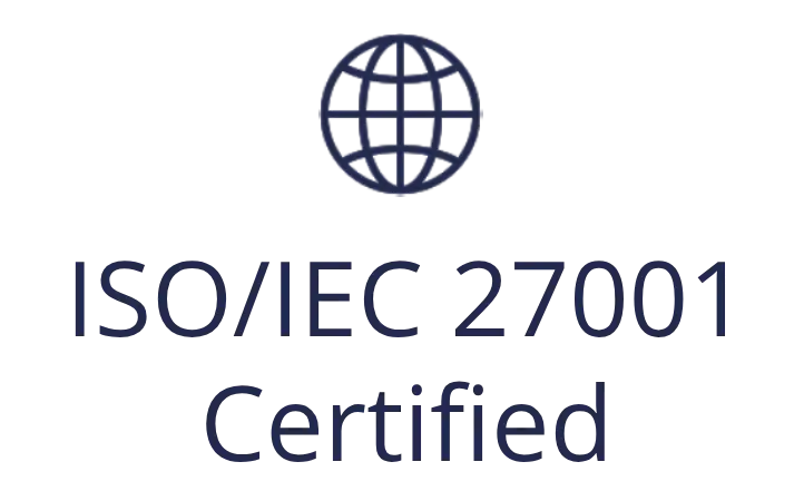 ISO/IEC 27001 Certified