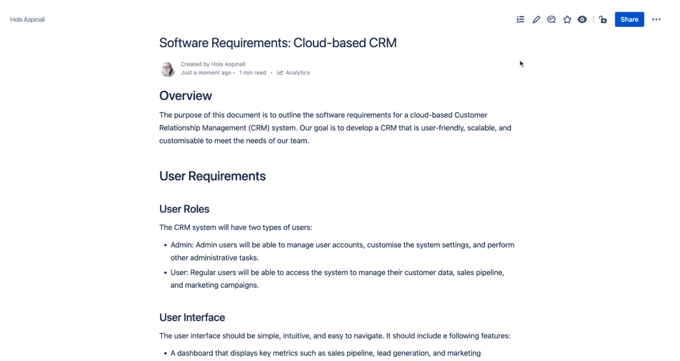 3 ways to add numbered headings in Confluence