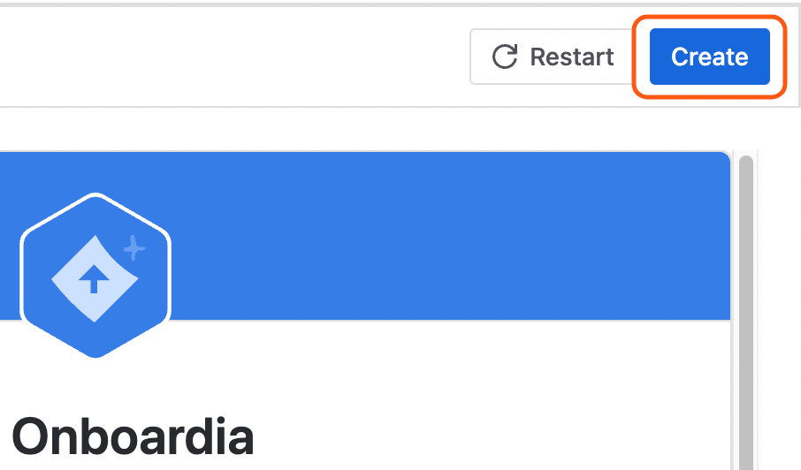The Create button circled on the Atlassian Rovo Agent creation page