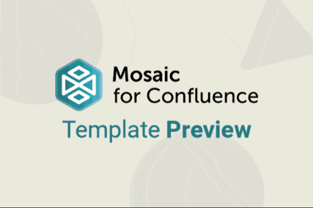 A gif of a user scrolling to show the Confluence Events Calendar Template
