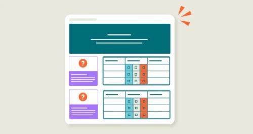 A squad health check example page in Confluence