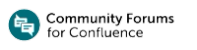 Community Forums for Confluence logo