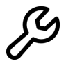 An icon of a wrench