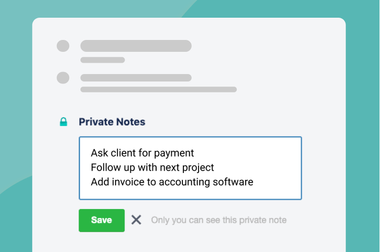 Private Notes for Trello screenshot