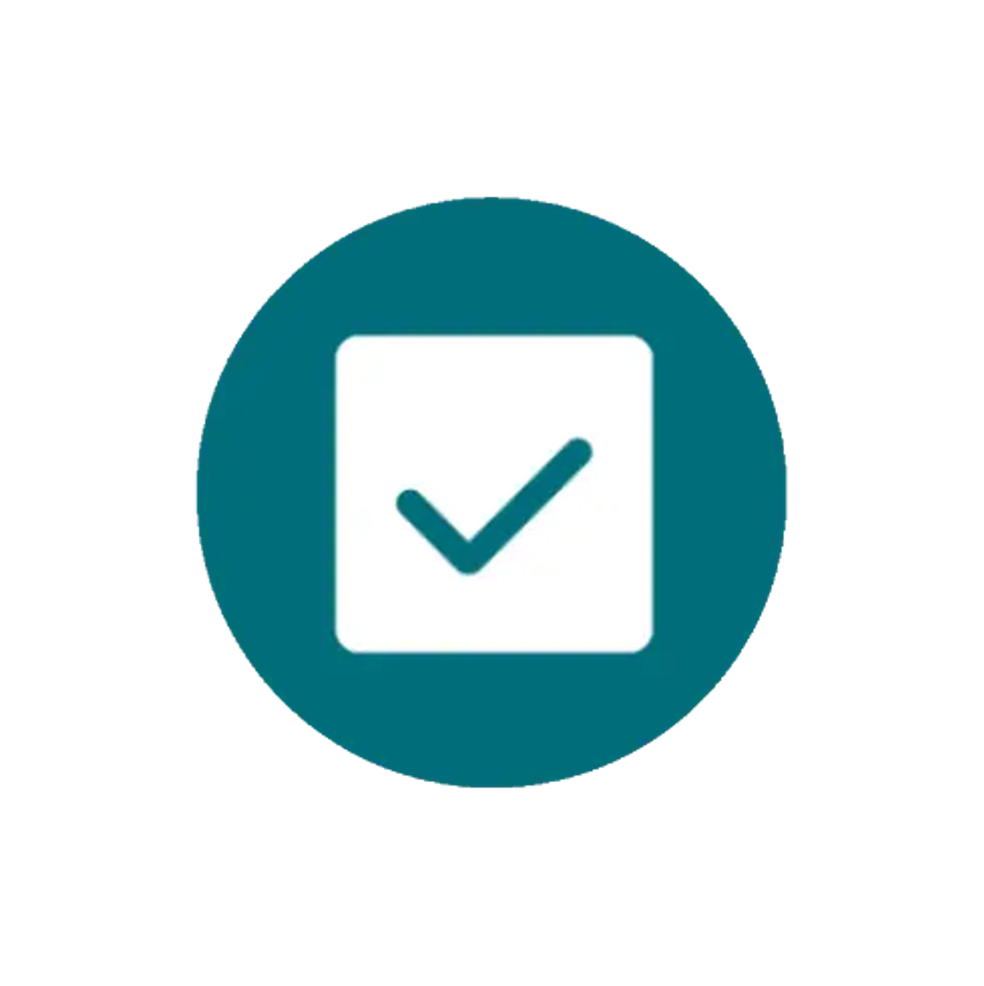 The Due Next for Trello icon, a crossed calendar in a teal circle