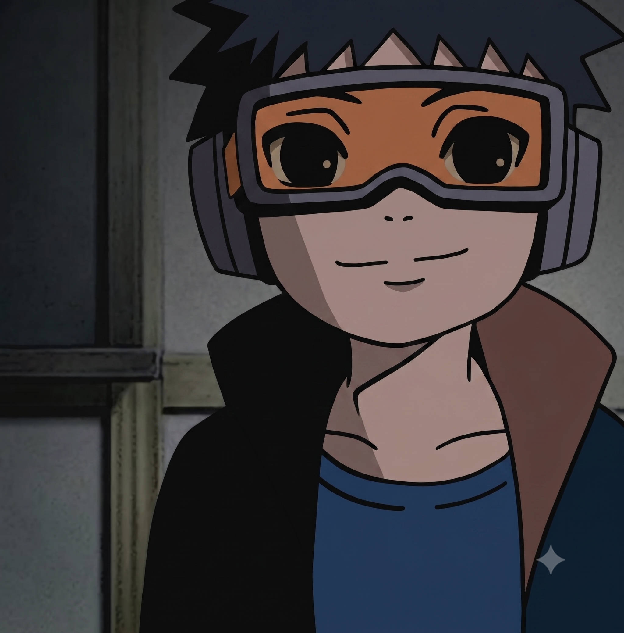Obito Uchiha was still a young child, before he entered the ninja academy