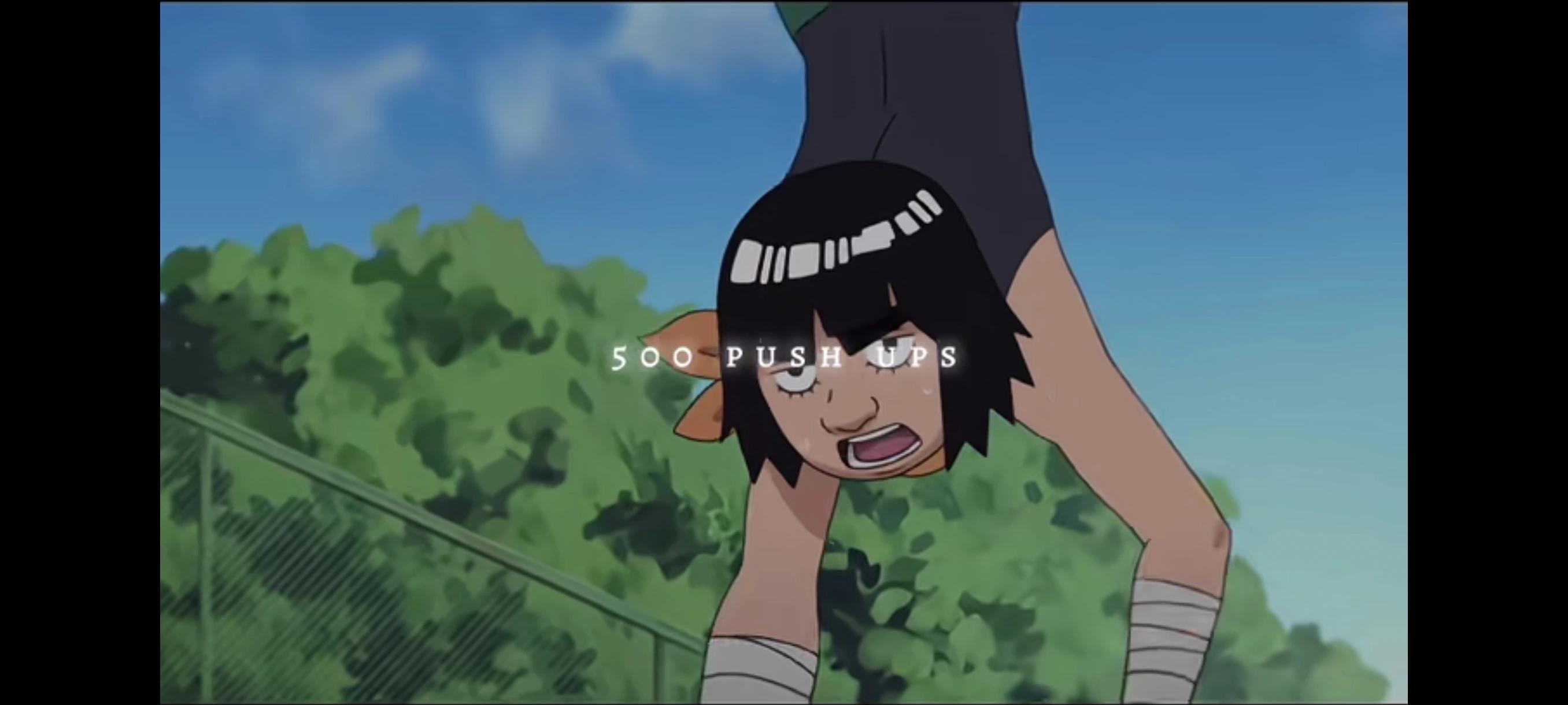 When he was told to practice by his father