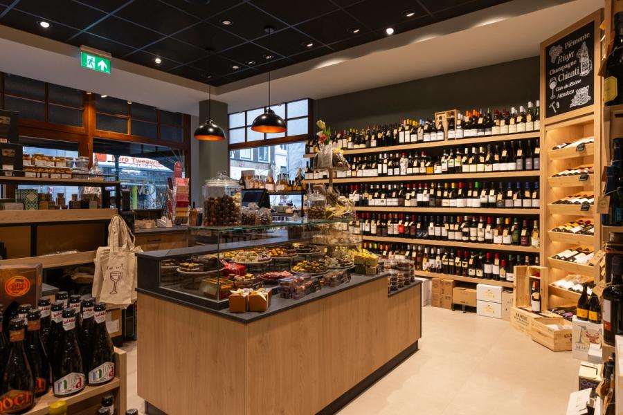 Gastrovino Leiden winkelinterieur