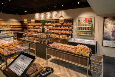 Bakkerij Goemans in Heemskerk interieur foto gemaakt door Infrashop