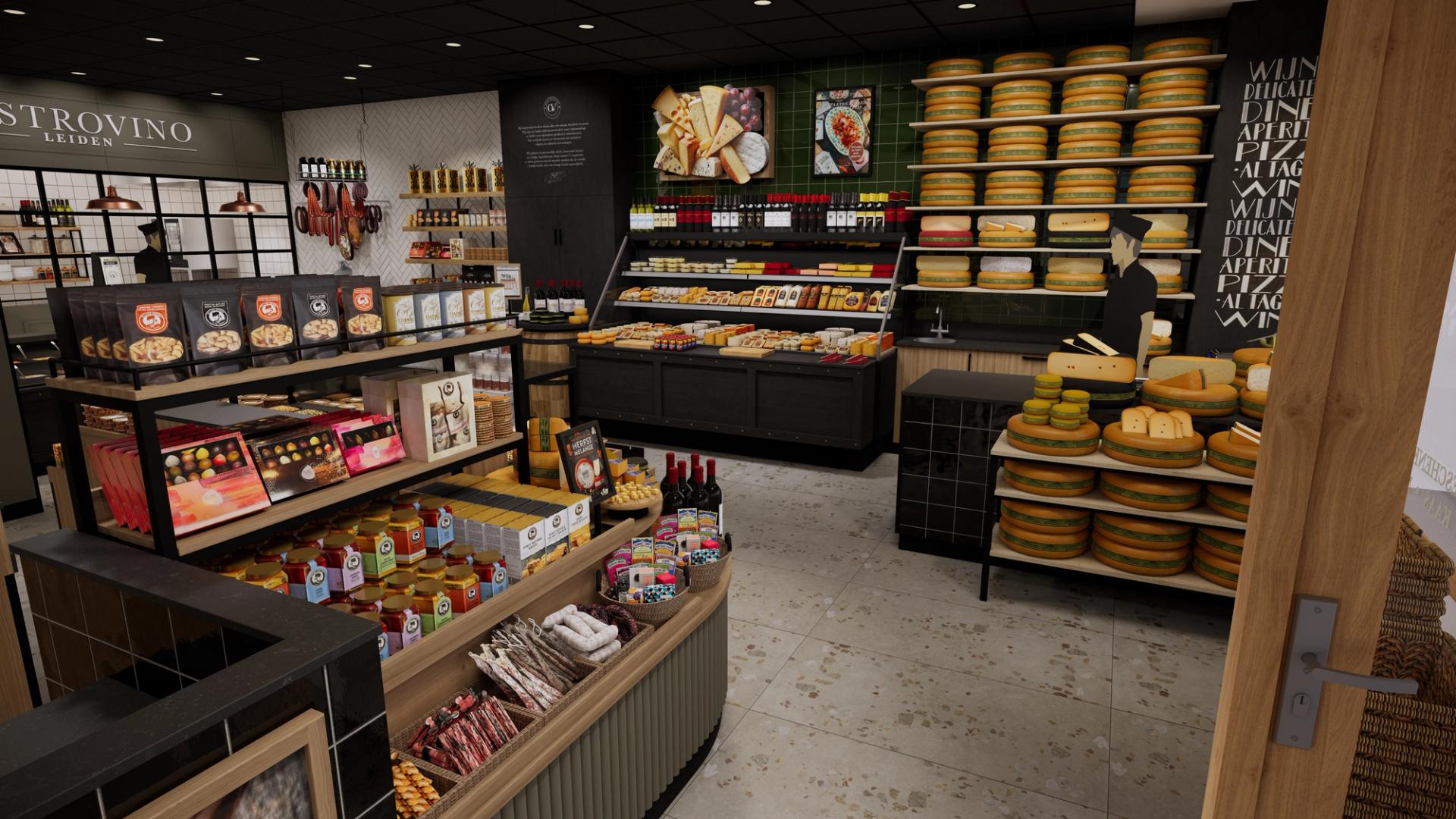 3D ontwerp Gastrovino Leiden