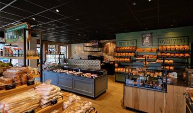 Winkelinterieur van Bakkerij van der Bijl gemaakt door Infrashop