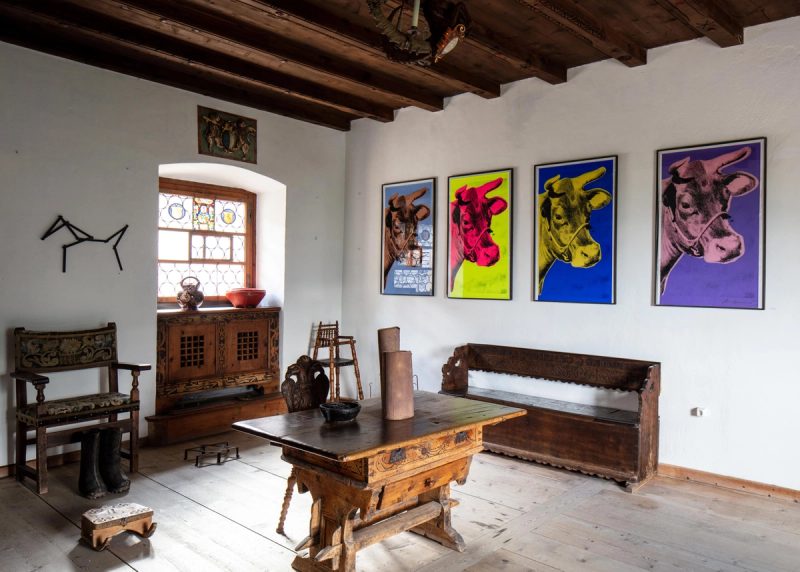 Interior, Andy Warhol, Chastè da Tarasp, Schloss Tarasp, Tarasp Castle