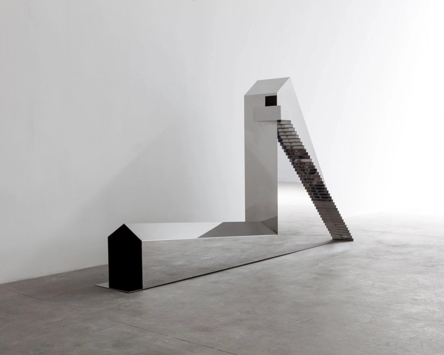 Not Vital, House to Watch the 3 Volcanoes, 2013, sculpture