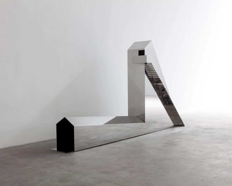 Not Vital, House to Watch the 3 Volcanoes, 2013, sculpture