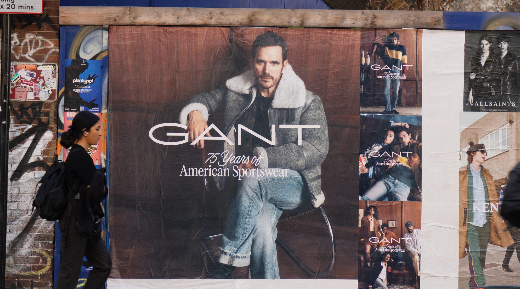 Gant 75 Year Anniversary Lettering