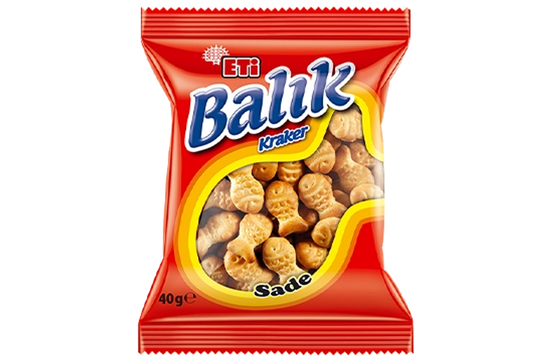 ETi Balık Kraker Sade