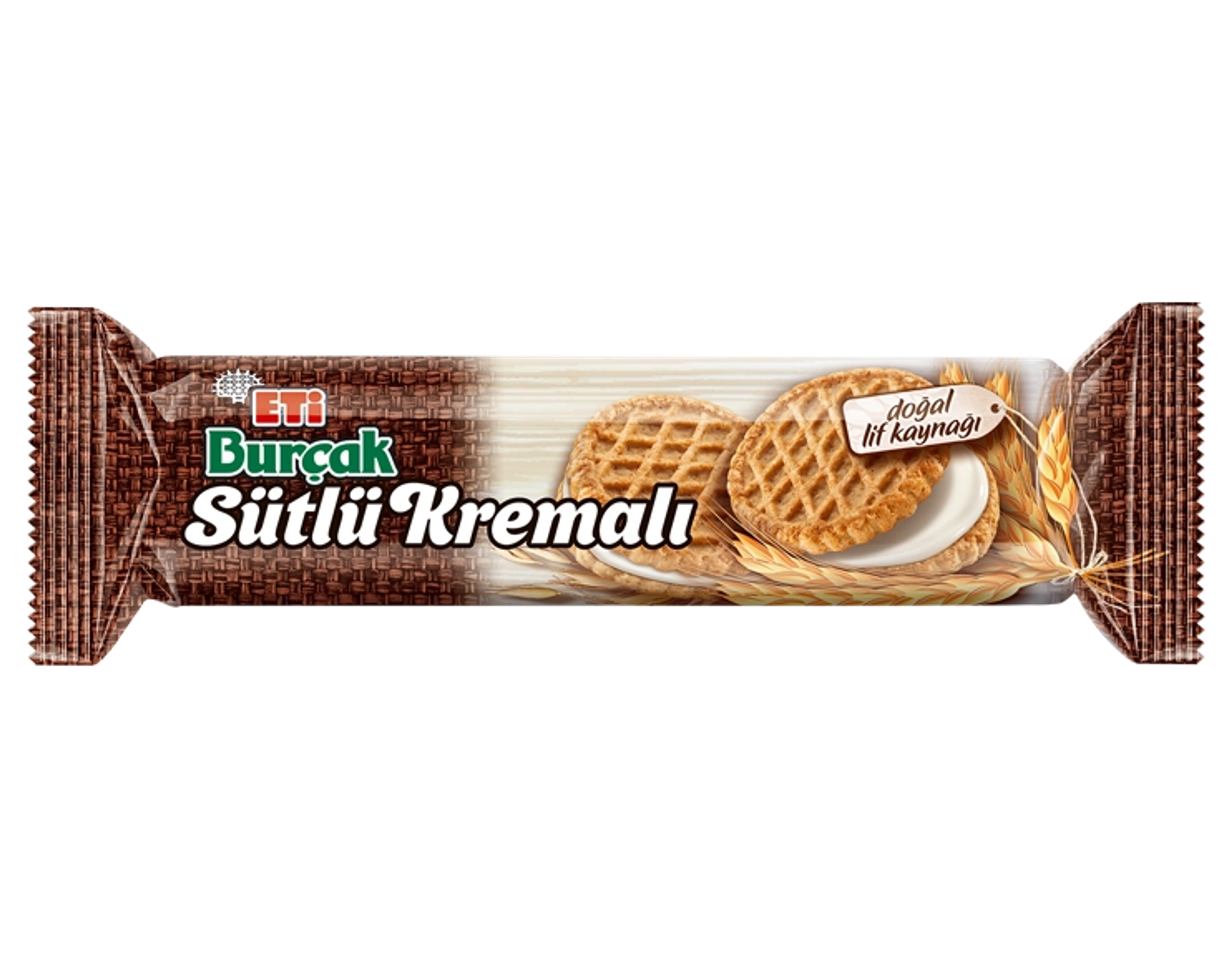 Sütlü Kremalı Yulaflı Bisküvi 
