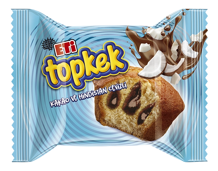 ETi Topkek Kakaolu ve Hindistan Cevizli