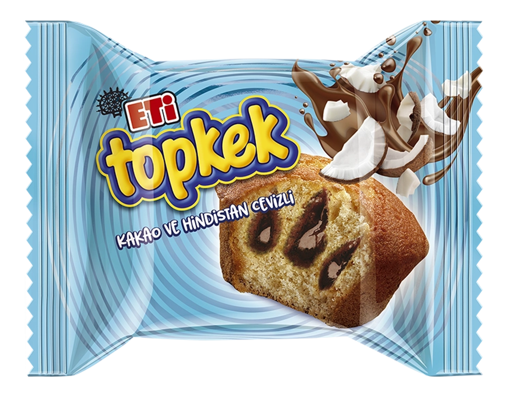 ETi Topkek Kakaolu ve Hindistan Cevizli