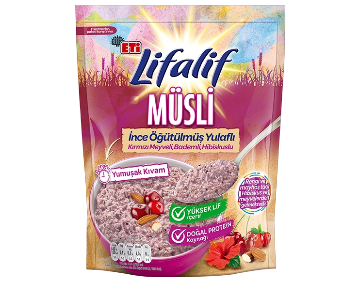 İnce Öğütülmüş Yulaflı Müsli