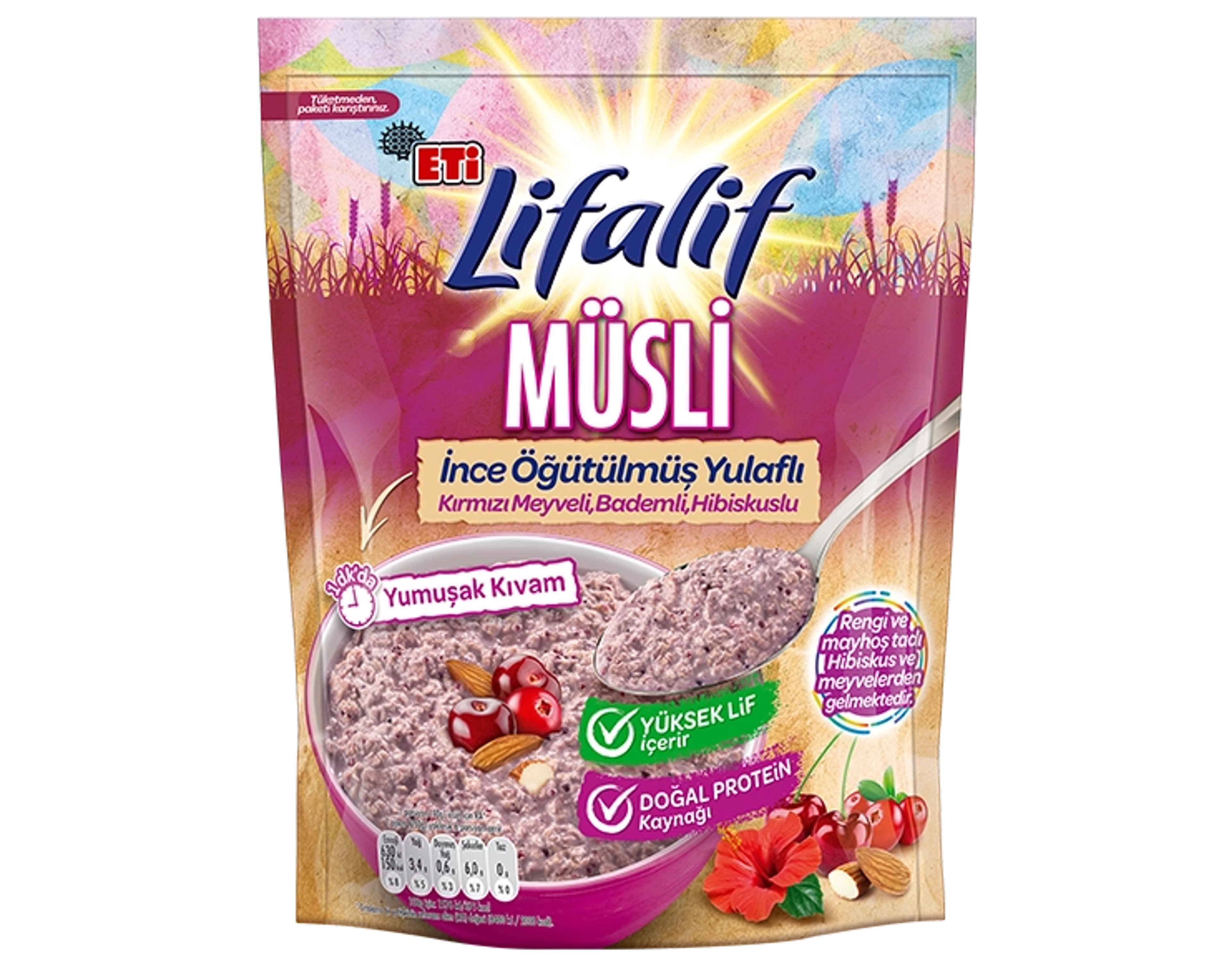 İnce Öğütülmüş Yulaflı Müsli