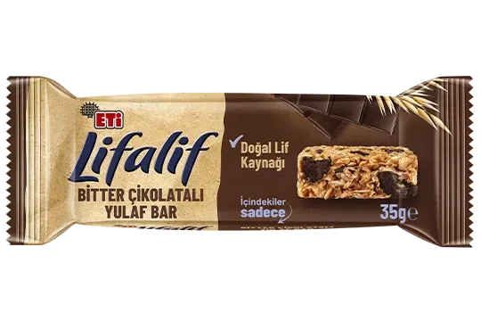 Lifalif Granola Bar with Dark Chocolate