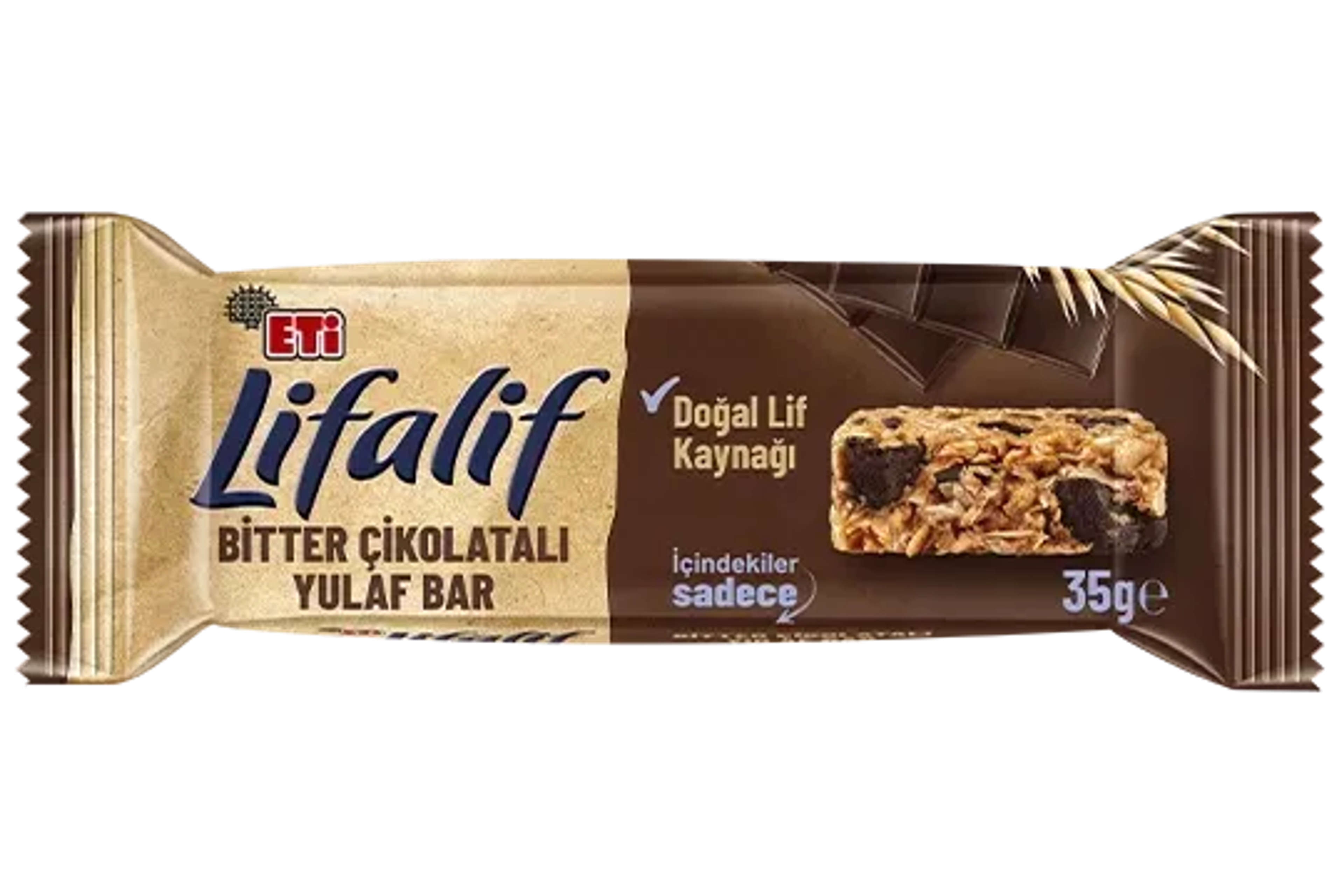 Lifalif Granola Bar with Dark Chocolate