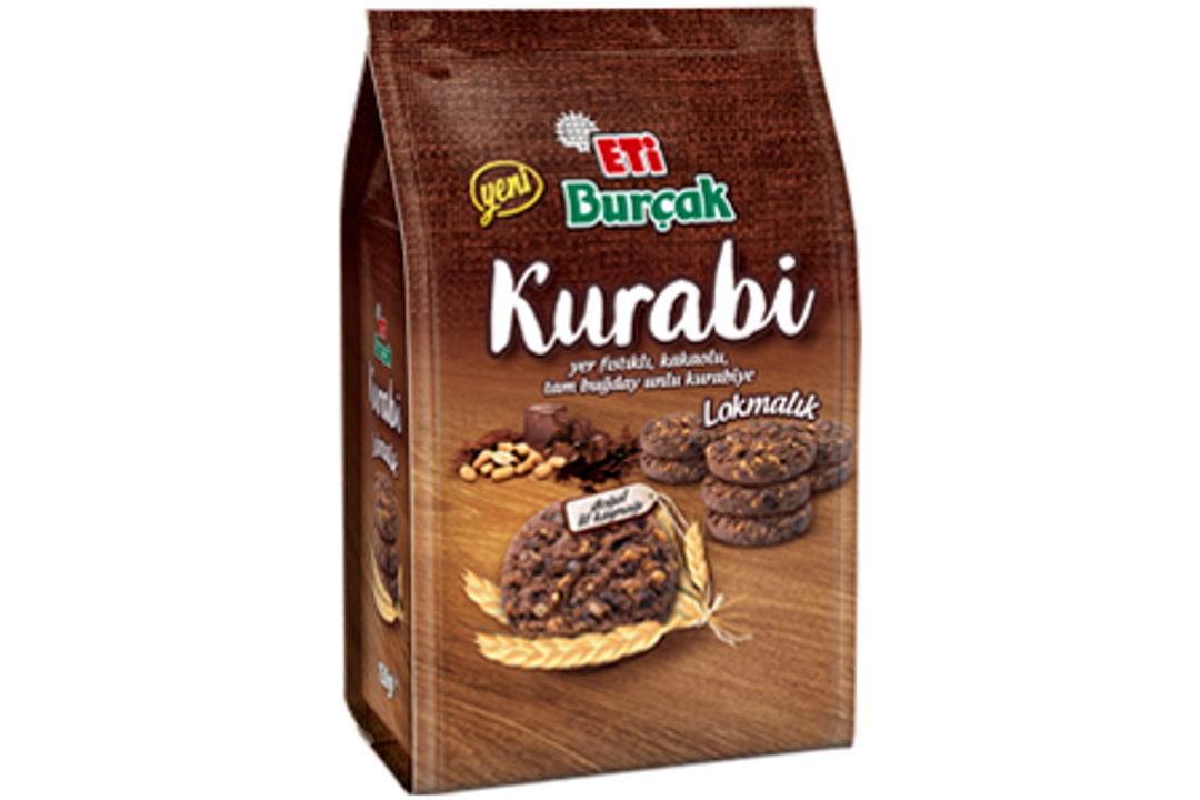 Kurabi Kakaolu Lokmalık Tam Buğday Unlu