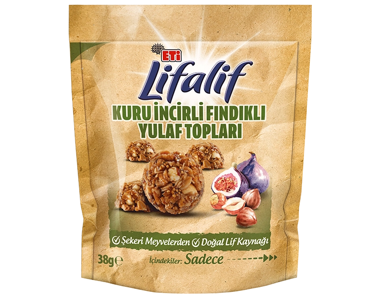 Kuru İncirli & Fındıklı Yulaf Topları