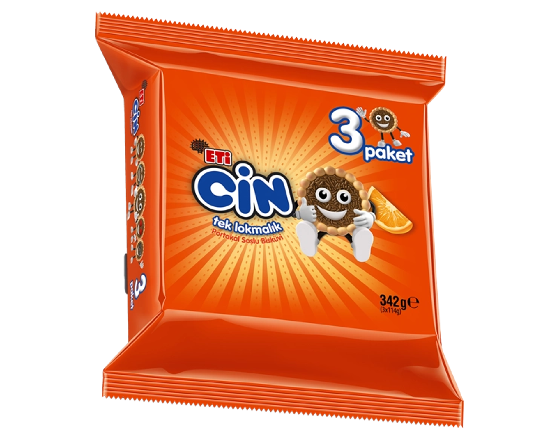 ETi Cin Lokmalık Portakallı 3'lü